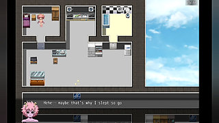 The pink ass slut shows off her huge tits and slutty bodies Mina - hentai gameplays