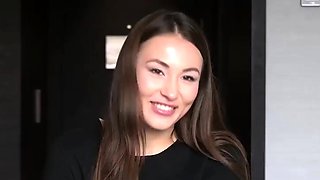 NEW WoodmanCastingX - Slim brunette gets hardcore anal