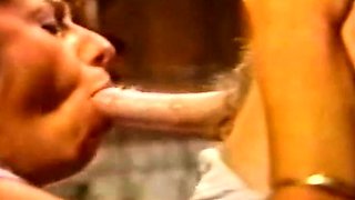 Mature brunette amateur giving a great POV blowjob