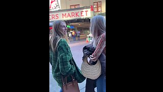Two Horny Babes In Threesome Sexventure