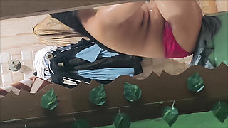Big Ass Latika Nude in Bathroom