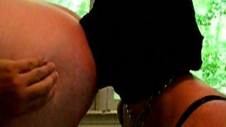 Amateur housewife blowjob and handjob with cumshot