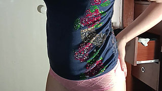 I Like Trying on Panties, It Makes Feel Good for My Pussy