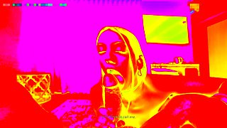 Trip into wild psychedelic passion with a daring backdoor guest