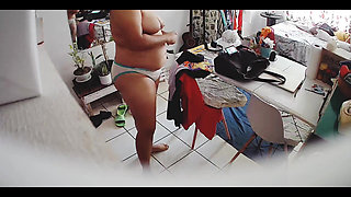 Recording My Wife Without Her Noticing While Her Lover Masturbates in Bed