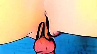 Hit wife's pussy 4 times and tore ass