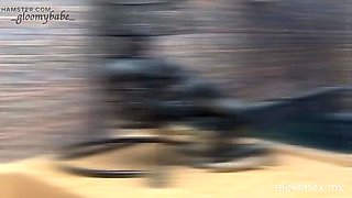 Alex Latex Deep Throat Blowjob - Summer Submission BDSM Fetish Sex