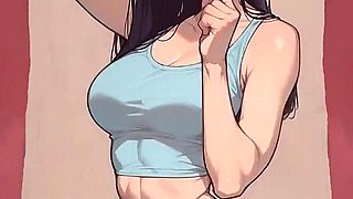 My New Girlfriend Taboo Hentai Game Ep.7 Caught with a Hard Boner in the Locker Room!