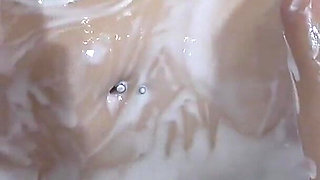 Masochistic Woman Covered in Yogurt, Clitoris, Pussy, Anus, Tits, Armpits, She Is Entire Body Is a Yogurt Covered Mistress's Toy
