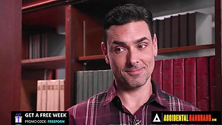 UNPLANNED GANGBANG - Naughty Gal Gangbanged By Classmates In Library FRENCH SUBTITLES - Ryan Driller
