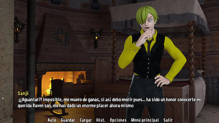 Sanji Fantasy Toon Adventure - Raven Masturbating in Her Room