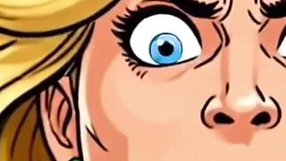 American MILF 4: Married Sluts at Work. Cartoon Compilation