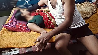 New Indian Bhabhi First Honeymoon Night with His Devar