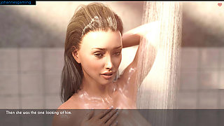 AWAM - Sophia took a bbc hard in the shower