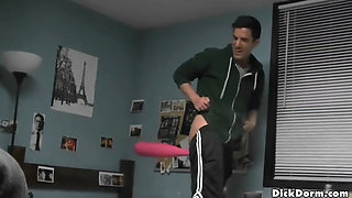 Reality Dudes - Curvy Joseph Lets Manuel Ravage Their Control While Baseball Bat Turns Gay Roommate Scene Into Raw Sex Action