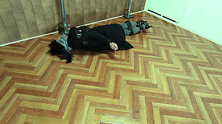 The Targeted Office Lady Was Tied up with Tape