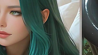 Southern European Moonlit Mermaid Gentle Clit Rubbing with Soft Moans