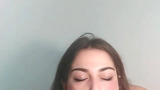 The Turkish model of our agency gives a to her Russian boyfriend on the air.