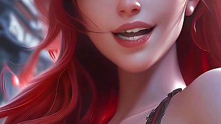 Busty Redhead Wants You To Fuck Her With Creampie - AI