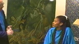 Gorgeous ebony cougar exciting xxx video