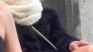 End of Winter Panty Flash