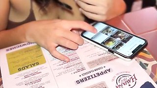 Roxie's lingerie scene