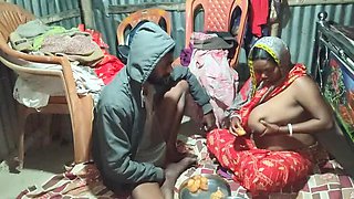 Desi Indian Housewife Gives Milk With Pani Puri - Big Tits Bhabhi Anal Fuck