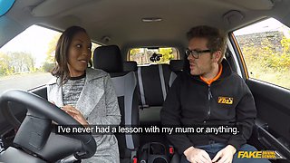 British teen gets creampied in fake driving school - everything will be fine!