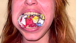 Newspaper Gag POV - Stuffing, Slapping, Taking Out