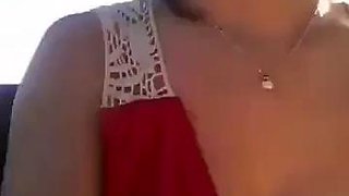 Butt plug in car with people watching: Amateur, Anal  Solo Porn