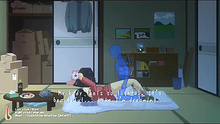Hentai Game - Wife with Huge Tits Takes Rough Sex in the House