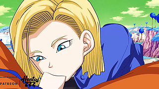 DRAGON BALL ANDROID 18 FUCKED HARD CREAMPIE HENTAI