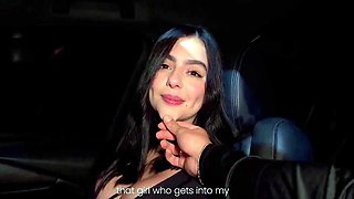Iris Rodriguez Gets Fucked In The Car At Late Night