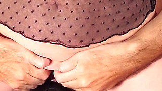 Female Slave Training Day 17/28 - Obliged to Orgasm While Tied to Male Slave's Face That She Has to Fuck