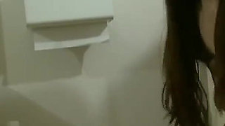 She Masturbated in the Toilet and Squirted a Lot! Allowed to Get Fucked Immediately! 1