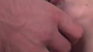 Hot Teen Gets Her Mouth Fucked and Hard DP From Three Men on the Sofa