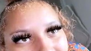 Suckin on a monster bbc for a facial