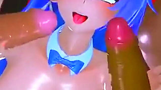 Wuthering Waves - Cantarella and Lupa Gangbang Hardcore - 3D Hentai Animations