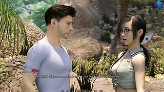 Cartoon fantasy with some steamy animated action featuring Loveskysan69real