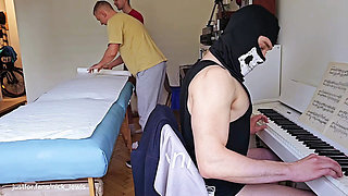 Massage therapy and hard fucking