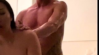 Amateur Asian girlfriend homemade hardcore action