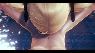 Genshin Impact Hentai - POV Fischl Blowjob and Cum at Her Face - Japanese Asian Manga Anime Game Porn