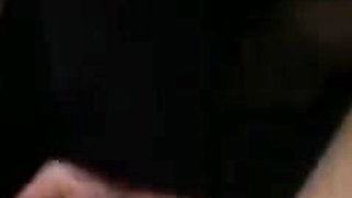 Skinny amateur sucks cock and fingers herself in pov scene