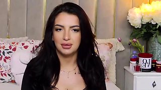 Beautiful brunette with big boobs jerk off instrucions
