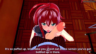 Rias Gremory Sex in the Library - Dxd Ntr Madness Series