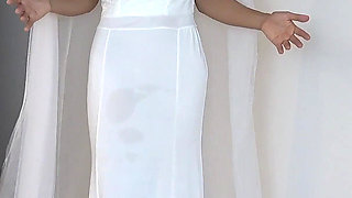 Vampire Bride Squirts All Over Face - 4K