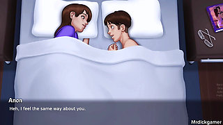 Summertime saga bedroom sex with my stepmom