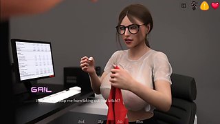 Step Sister Conversation with Office Guy