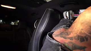 I Ordered an Uber Together with My Friends and We Pa1d Her with Boobs and Sex Samples