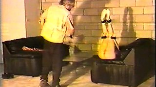 Brunettes bdsm solo spank